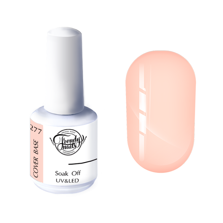 Trendy Nails Cover Base 277, 15ml — Photo 2