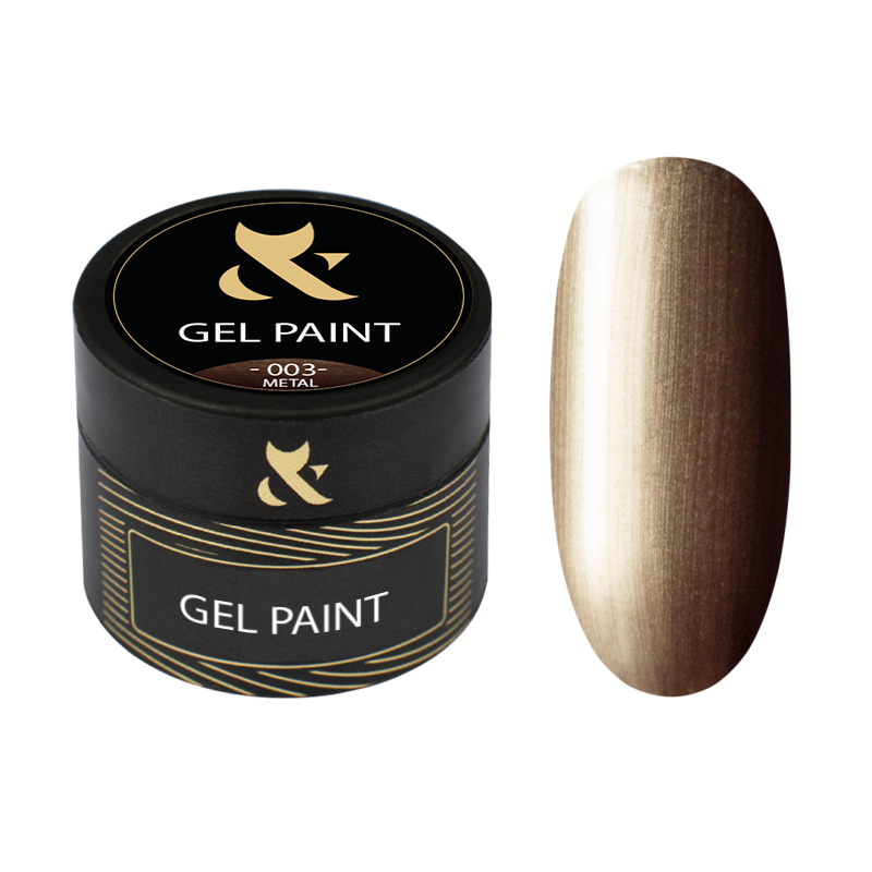 F.O.X. Metal Gel Paint 003, 10ml — Photo 2