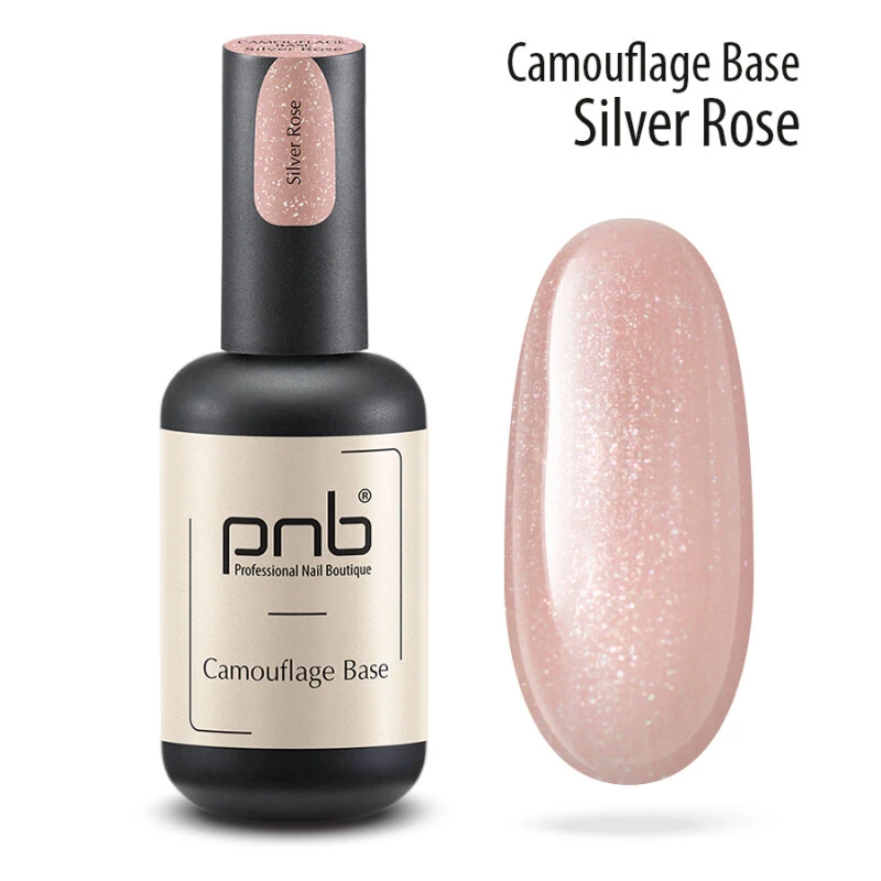PNB Camouflage Base Silver Rose, 17ml — Photo 2