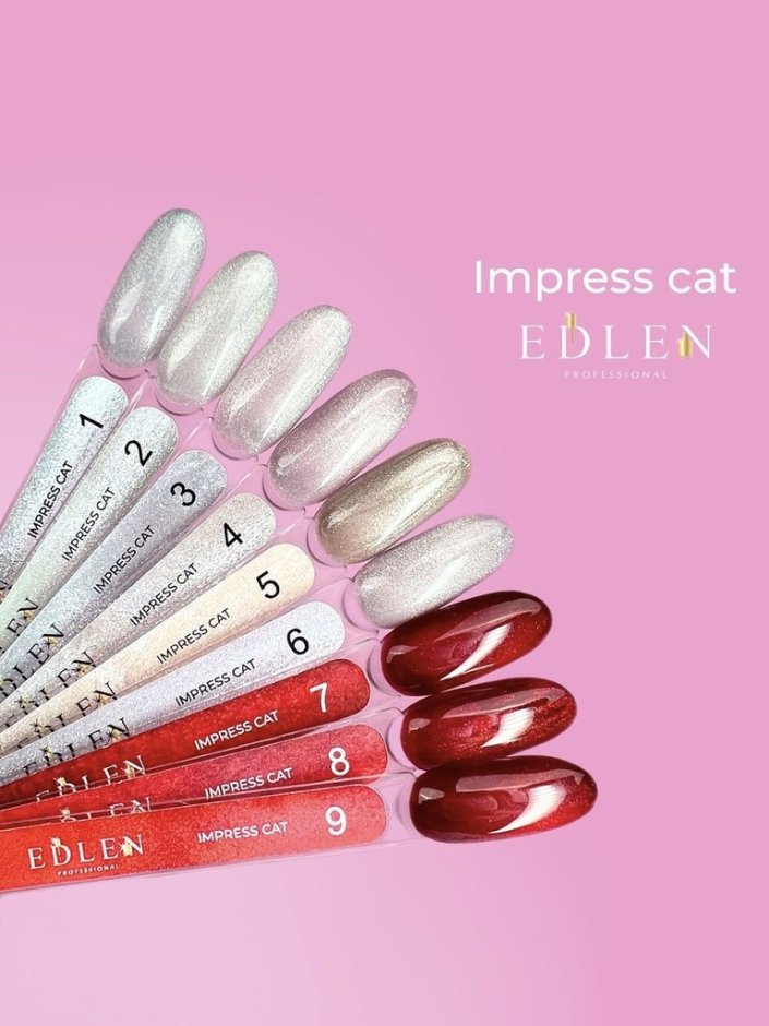 Edlen Esmalte Semipermanente Impress Cat Eye, 9ml — Photo 3