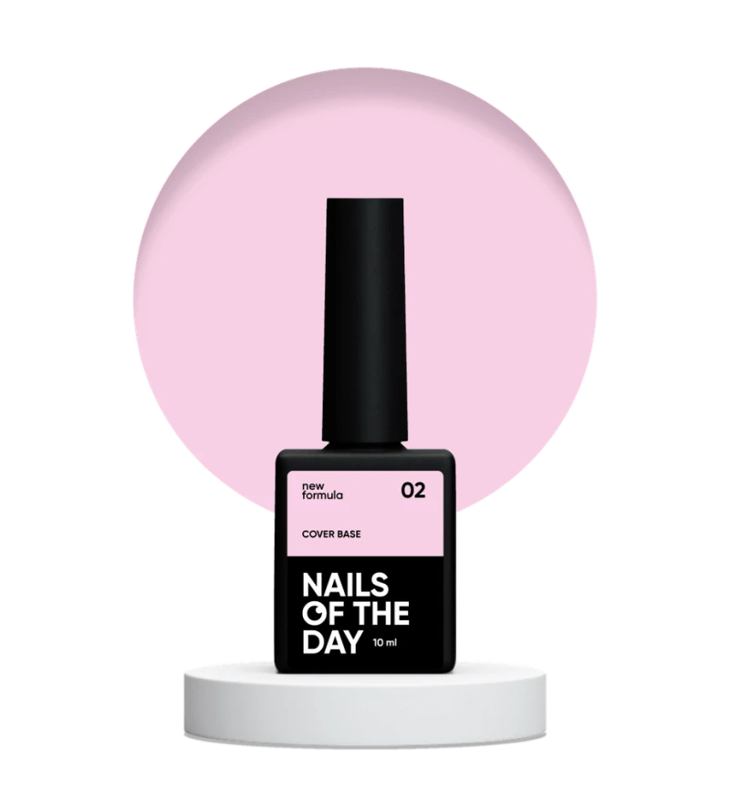 NAILSOFTHEDAY Cover base 02, 10ml new formula — Photo 4