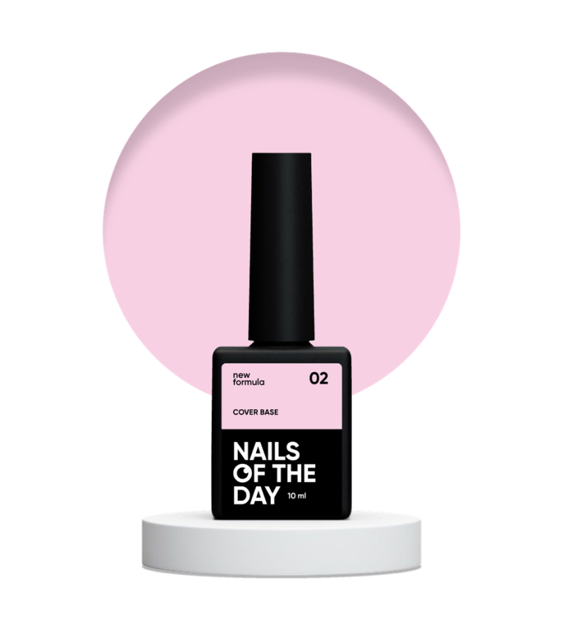 NAILSOFTHEDAY Cover base 02, 10ml new formula — Photo 4