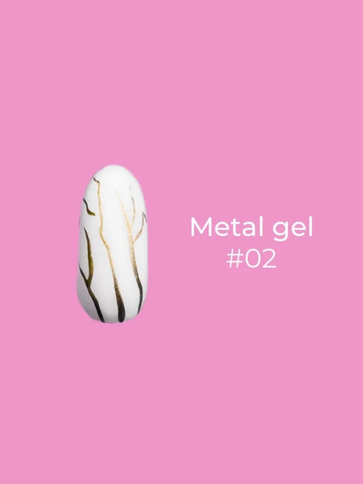 Edlen Metal Gel 02, 5ml — Photo 3