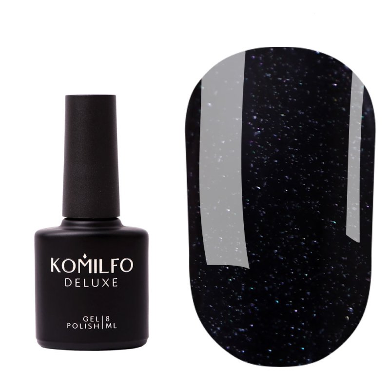 Komilfo No Wipe Glitter Top, 8ml — Photo 2