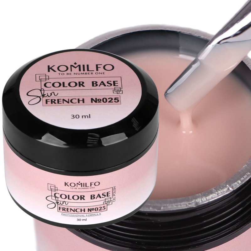 Komilfo Color Base French &quot;Skin&quot; 025, 30ml — Photo 2