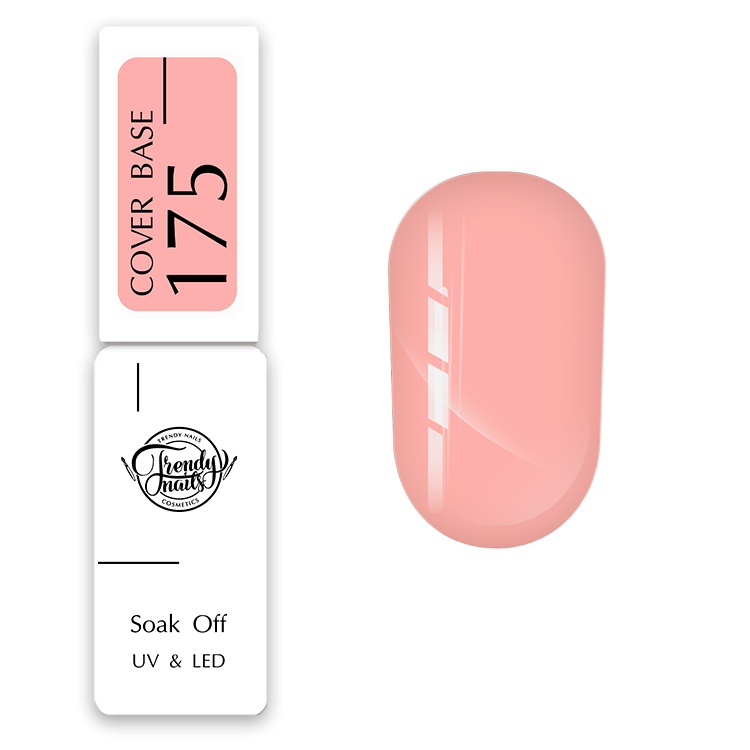 Trendy Nails Cover Base 175, 8ml — Photo 2