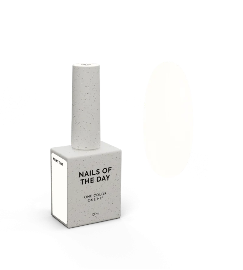 NAILSOFTHEDAY Milky Top, 10ml — Photo 2