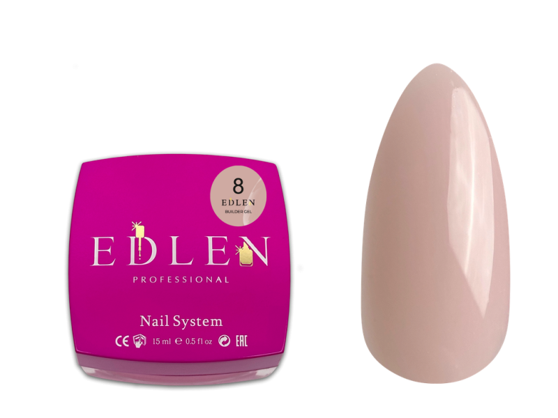 Edlen Builder Gel 08, 15ml — Photo 2