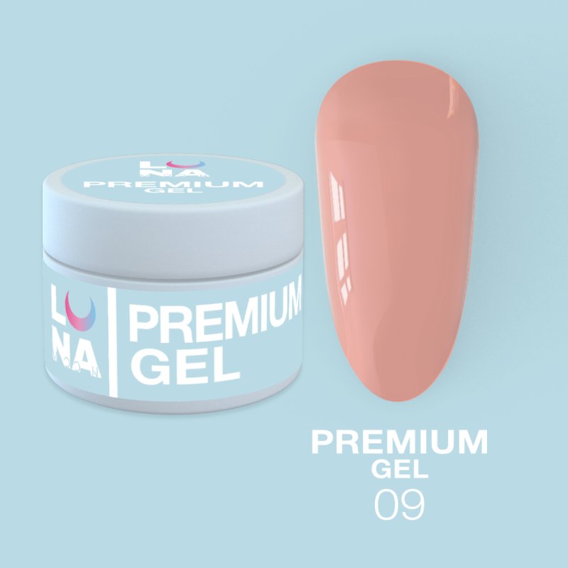 Luna Gel Premium 09, 15ml — Photo 2