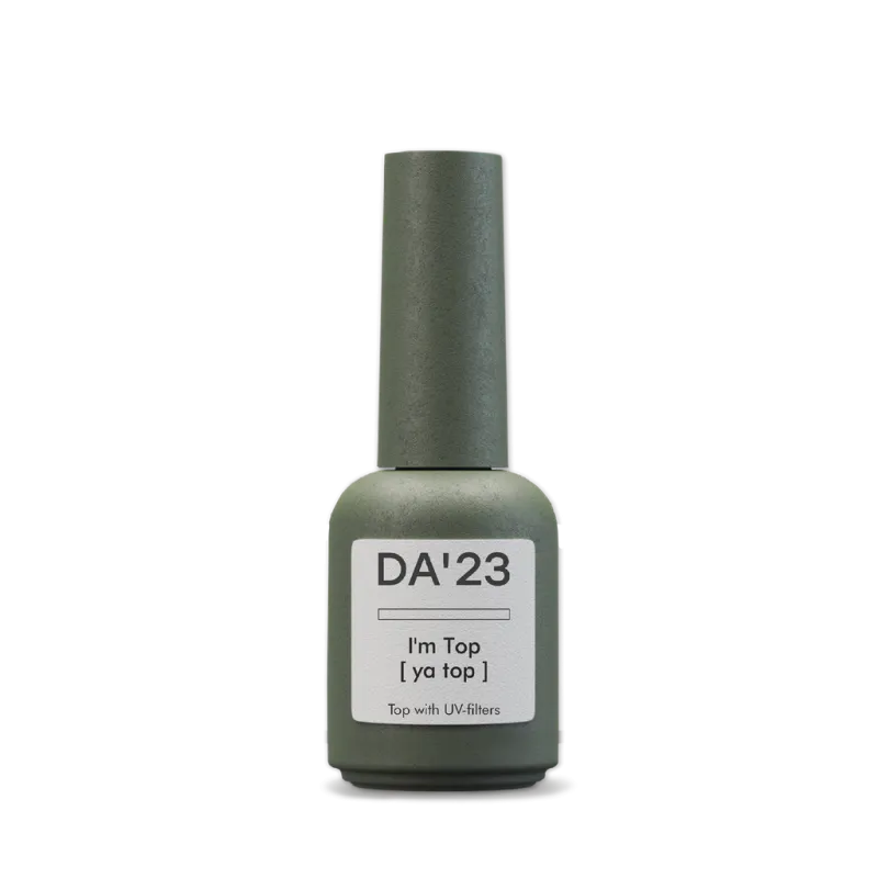 DA23 I'm Top no wipe with UV-filters, 8ml — Photo 2