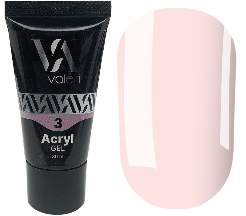 Valeri Acryl Gel 3, 30ml — Photo 2