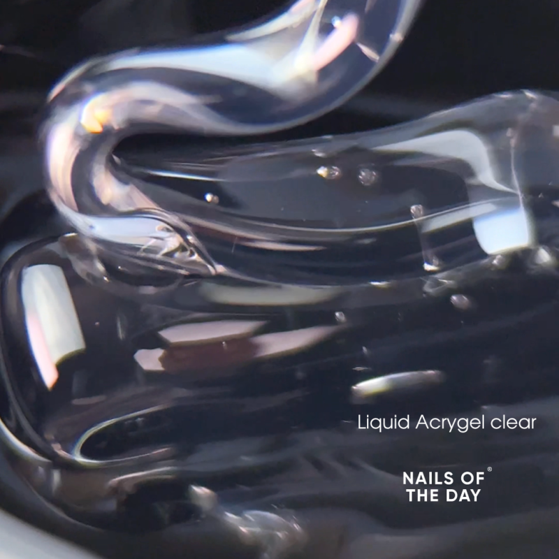 NAILSOFTHEDAY Liquid Acrygel, (transparente), 15ml — Photo 3