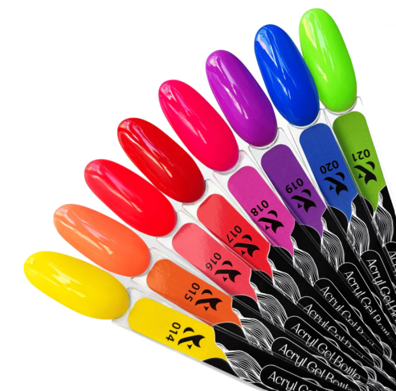 F.O.X Acryl Gel Bottle 14 Neon, 14ml — Photo 3