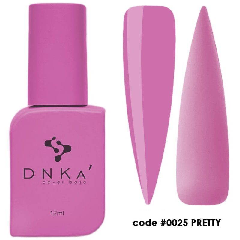 DNKa Cover Base 0025, Pretty 12 ml — Photo 2