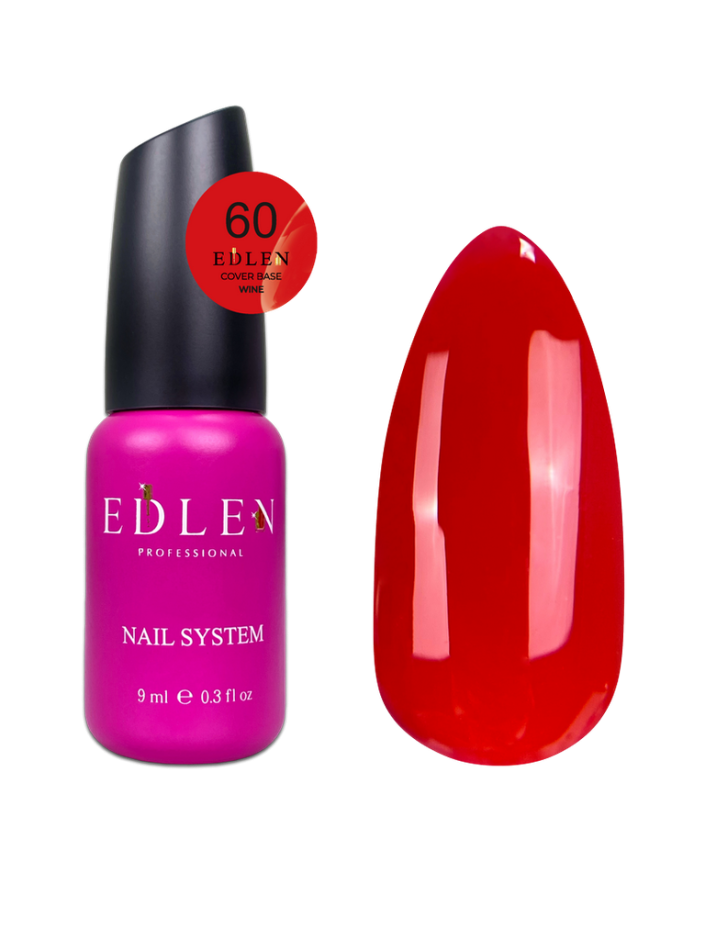 Edlen Cover Base 60 Wine, 9ml — Photo 2