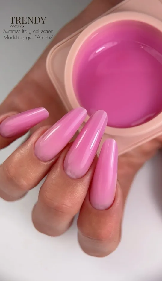 Trendy Nails Kit Summer Italy de 5 modeling geles por 5ml — Photo 5