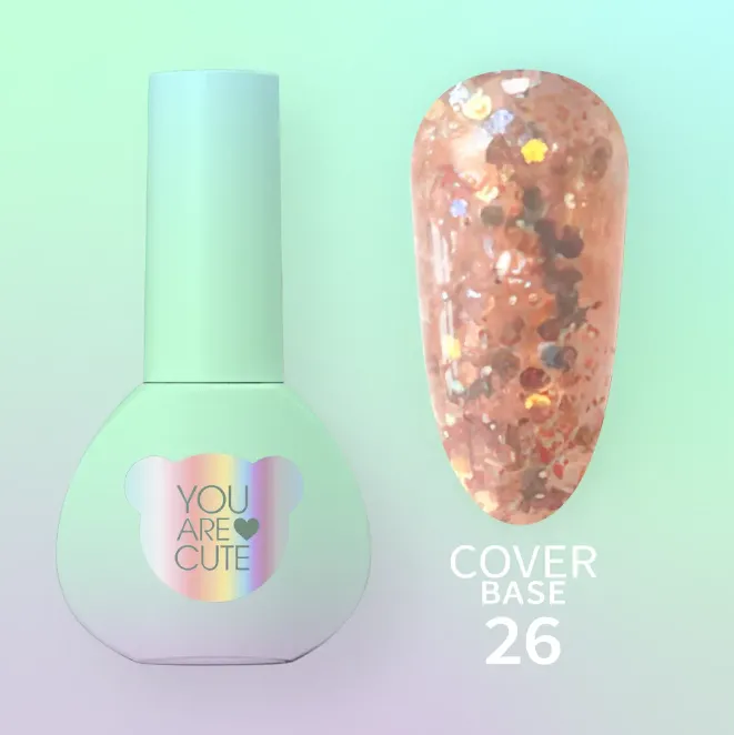 YOUARECUTE Cover Base 26, 5ml — Photo 2