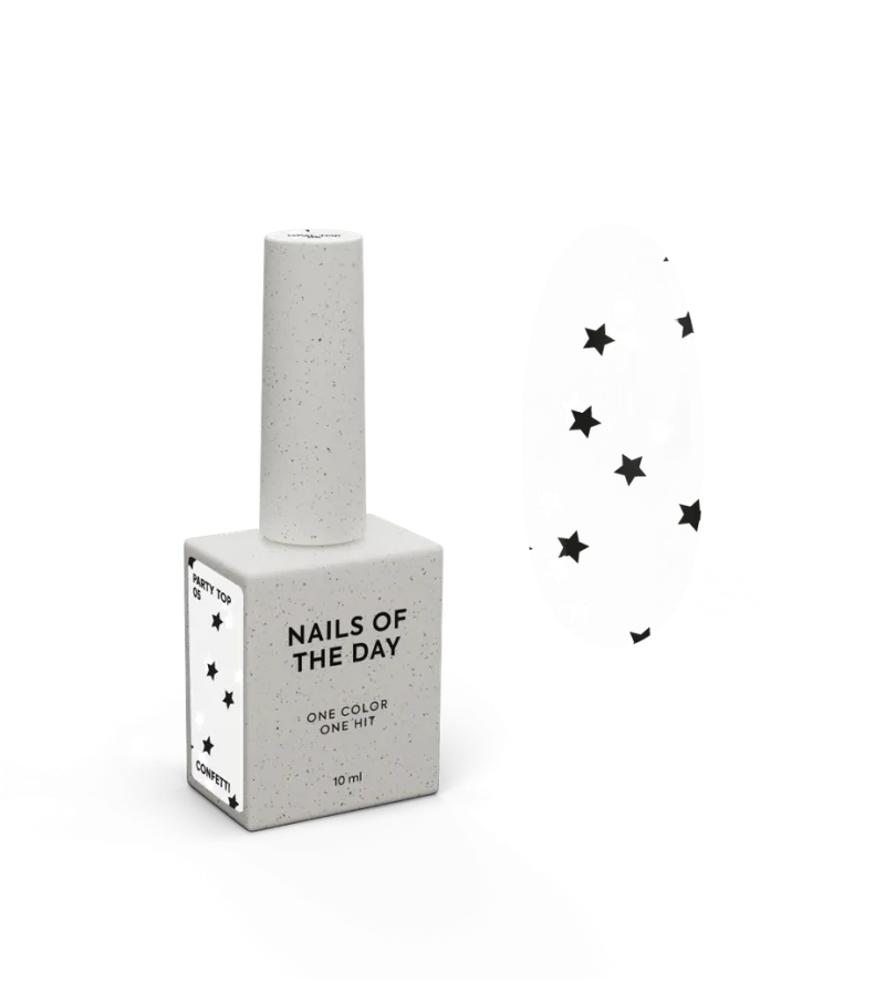 NAILSOFTHEDAY Party Top 05, 10ml — Photo 2