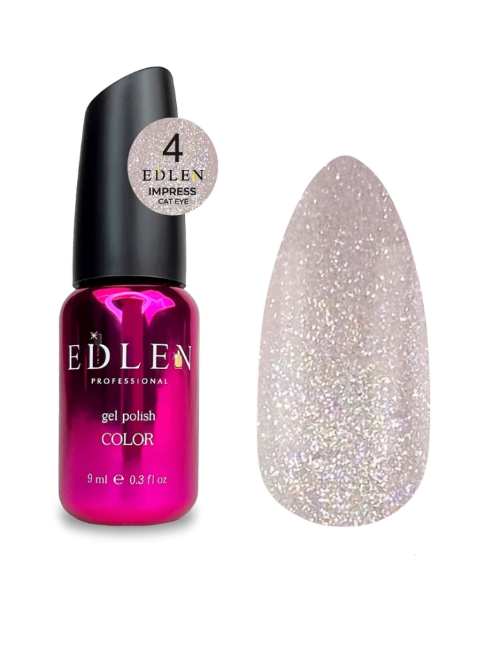 Edlen Esmalte Semipermanente Impress Cat Eye 04, 9ml — Photo 2