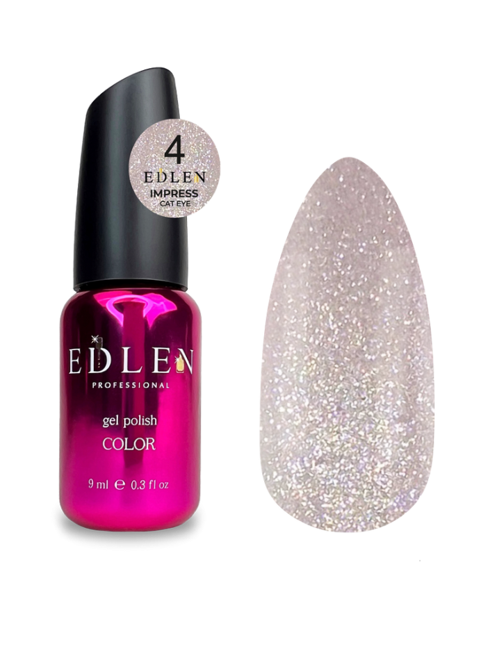 Edlen Esmalte Semipermanente Impress Cat Eye 04, 9ml — Photo 2
