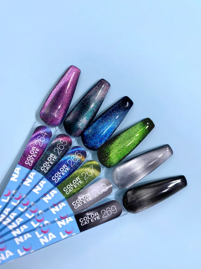 Luna Esmalte Semipermanente 264, 8ml (Cat Eye) — Photo 4