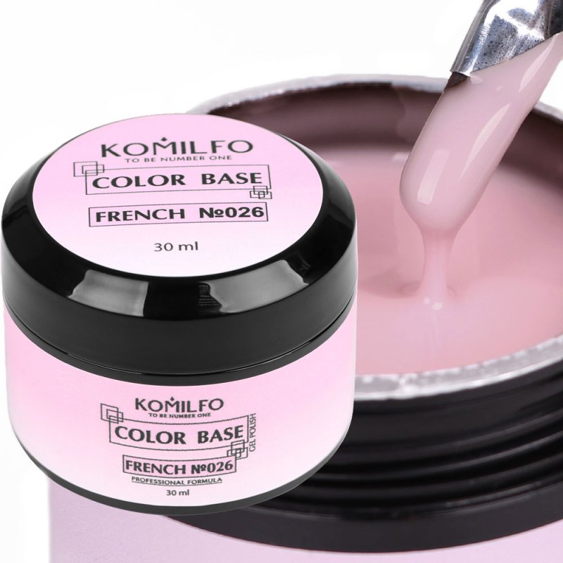 Komilfo Color Base French 26, 30ml — Photo 2