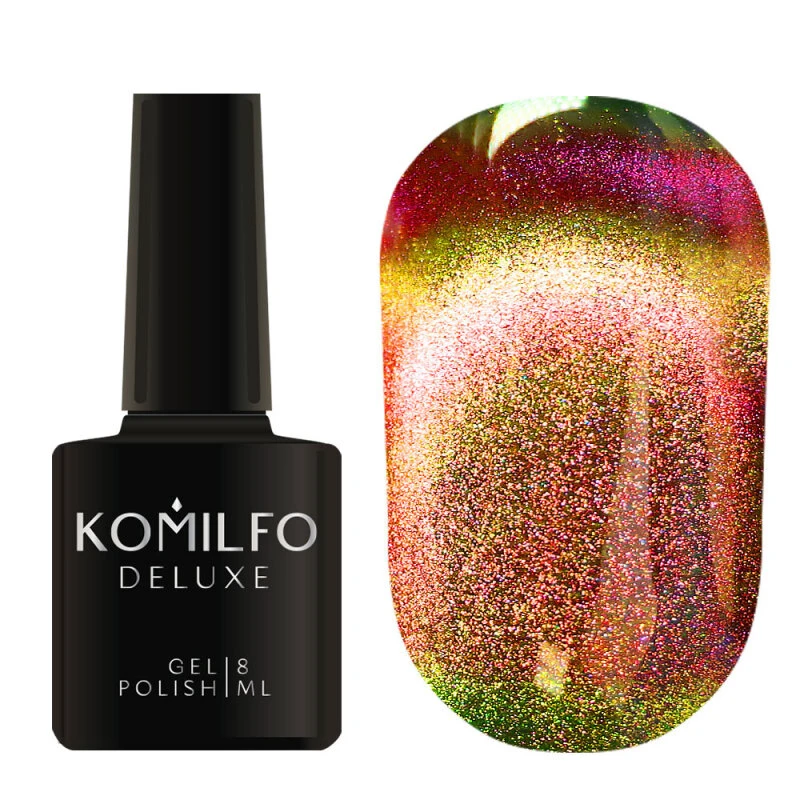 Esmalte Semipermanente Komilfo 9D Cat&#039;s eye 001, 8ml — Photo 2