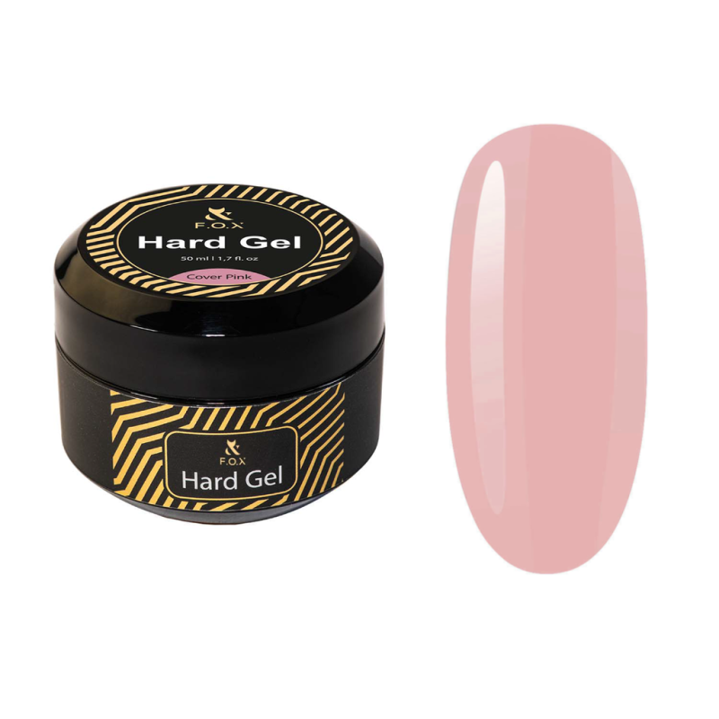 F.O.X Hard gel Cover Pink, 50ml — Photo 2