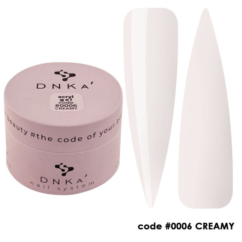 DNKa Acryl Gel 06 Creamy, 30 ml — Photo 2