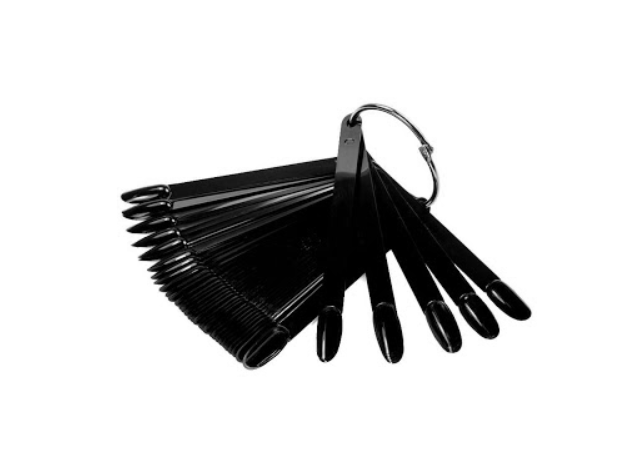Tips Muestrario Oval 50uds (Negro) — Photo 2