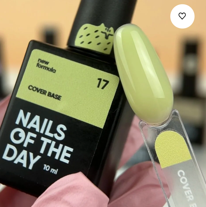 NAILSOFTHEDAY Cover base 17, 10ml new formula — Photo 2