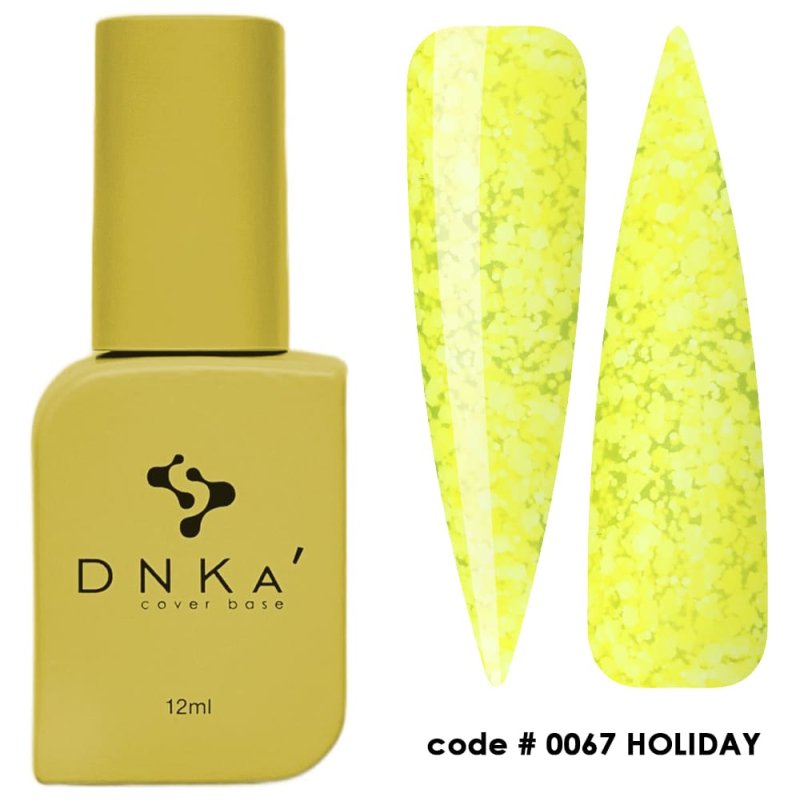 DNKa Cover Base 0067 Holiday,12 ml — Photo 2