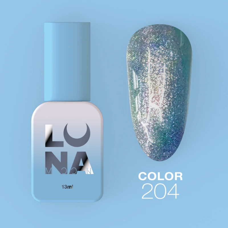 Esmalte semipermanente LunaMoon 204, 13ml — Photo 2