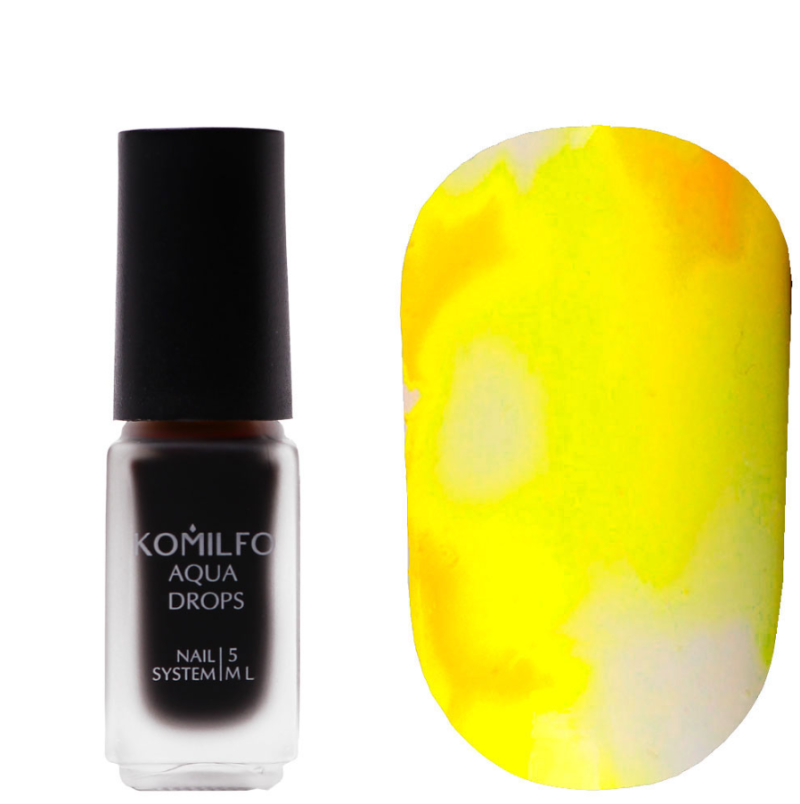 Komilfo Aqua Drops Yellow 004, 5ml — Photo 2