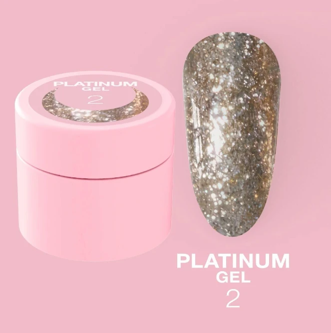 Luna Moon Gel Platinum 02, 5 ml — Photo 2