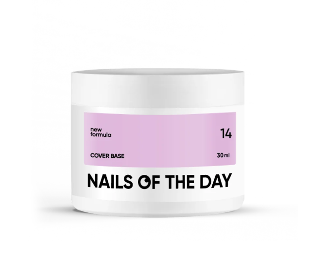 NAILSOFTHEDAY Cover base 14, 30ml new formula — Photo 2