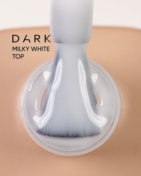 Dark by Rior Milky White Top, 10ml — Photo 2