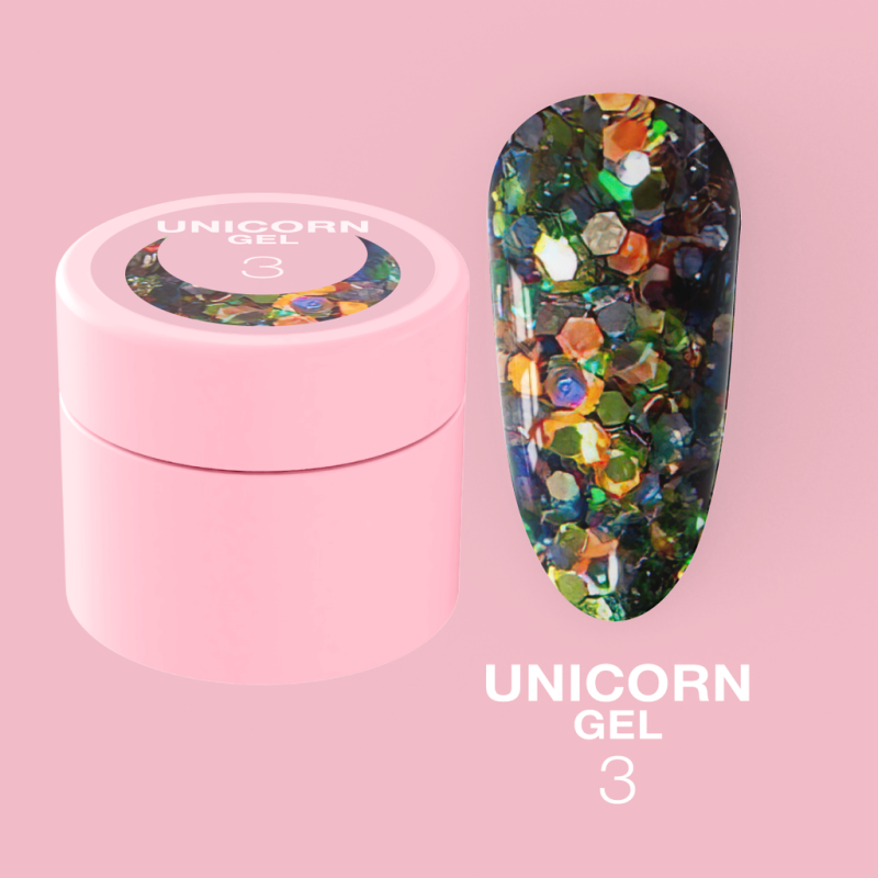 LunaMoon Unicorn Gel 03, 5ml — Photo 2