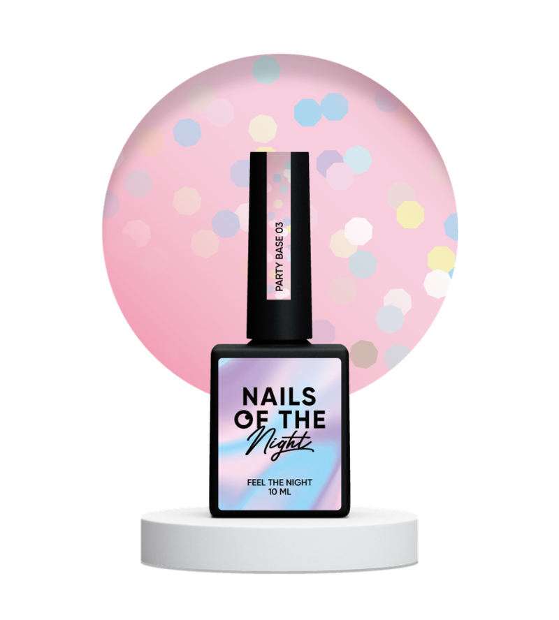 NAILSOFTHENIGHT Party base, 03, 10 ml — Photo 4