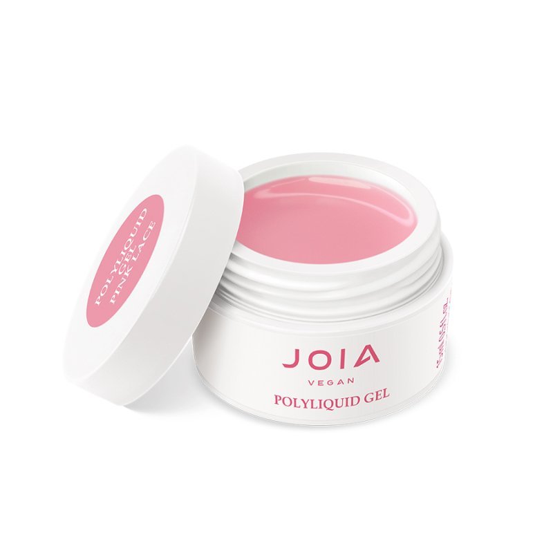 PolyLiquid gel Pink Lace JOIA vegan, 50ml — Photo 2