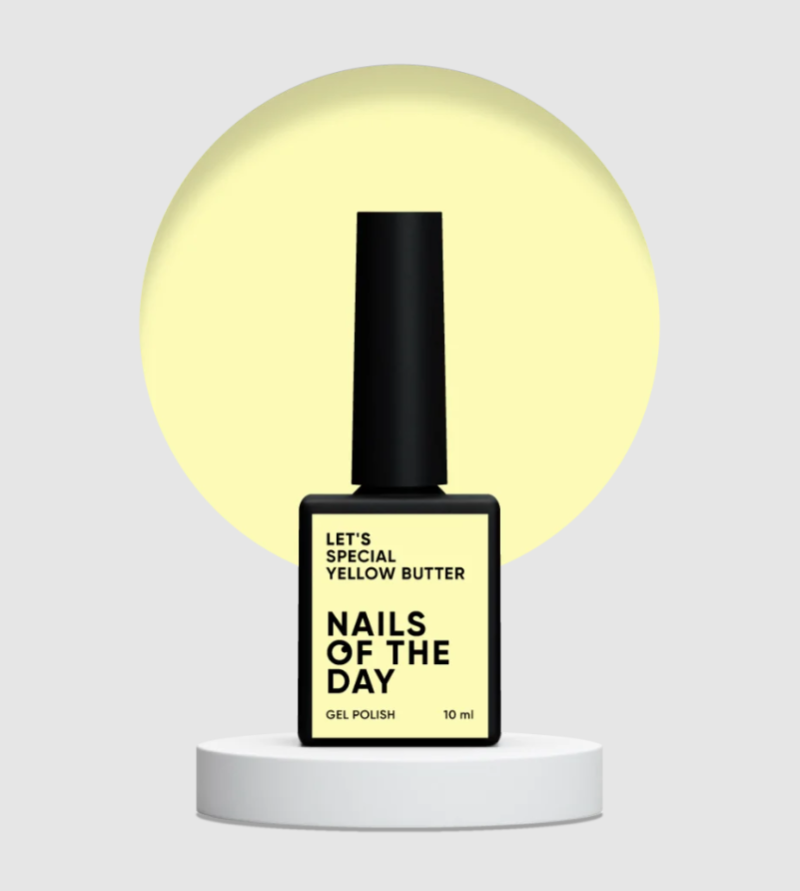 NAILSOFTHEDAY Let’s Special Yellow Butter, 10ml — Photo 2