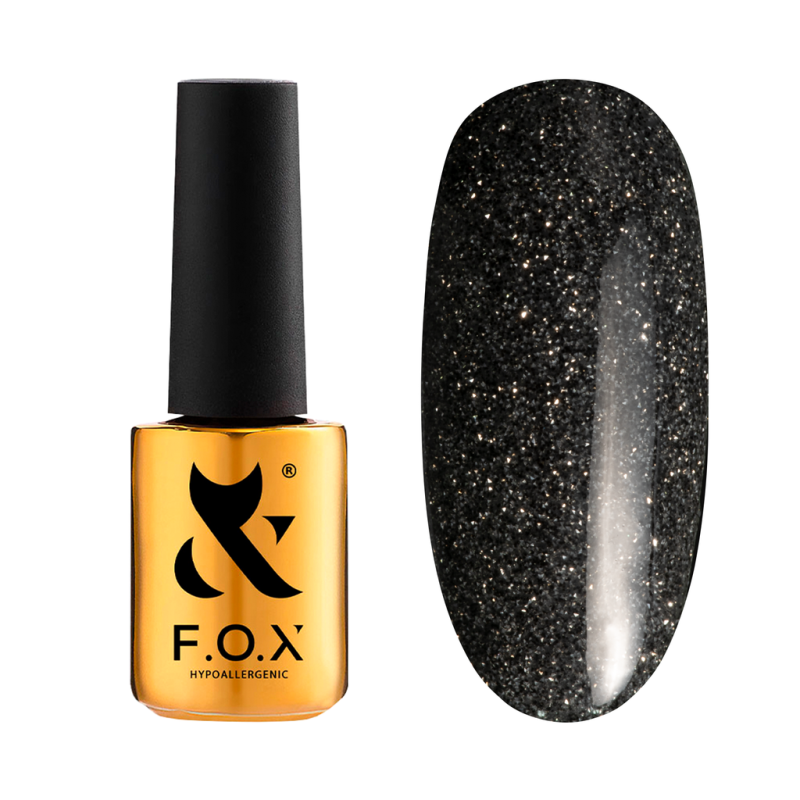 Esmalte semipermanente F.O.X. Sparkle 010, 7 ml — Photo 2