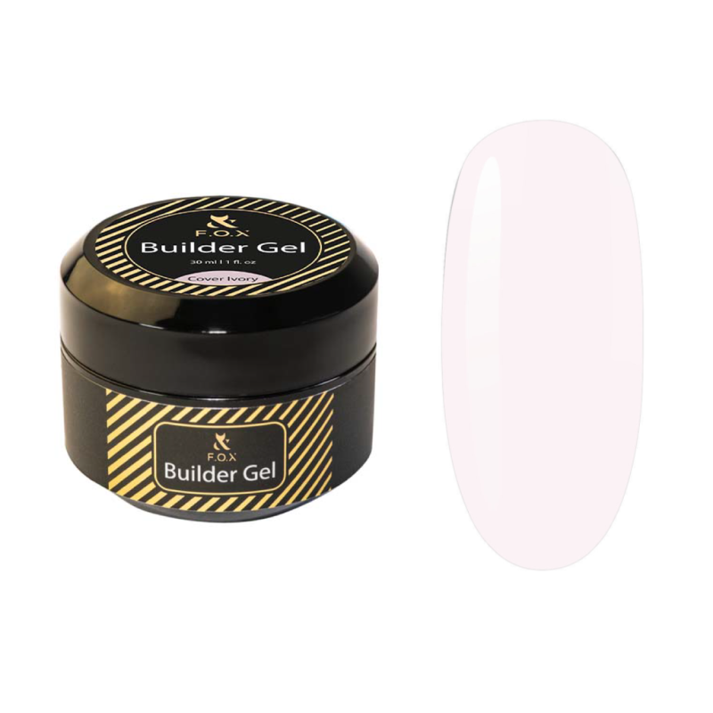 F.O.X Builder gel Cover Ivory, 15ml — Photo 2