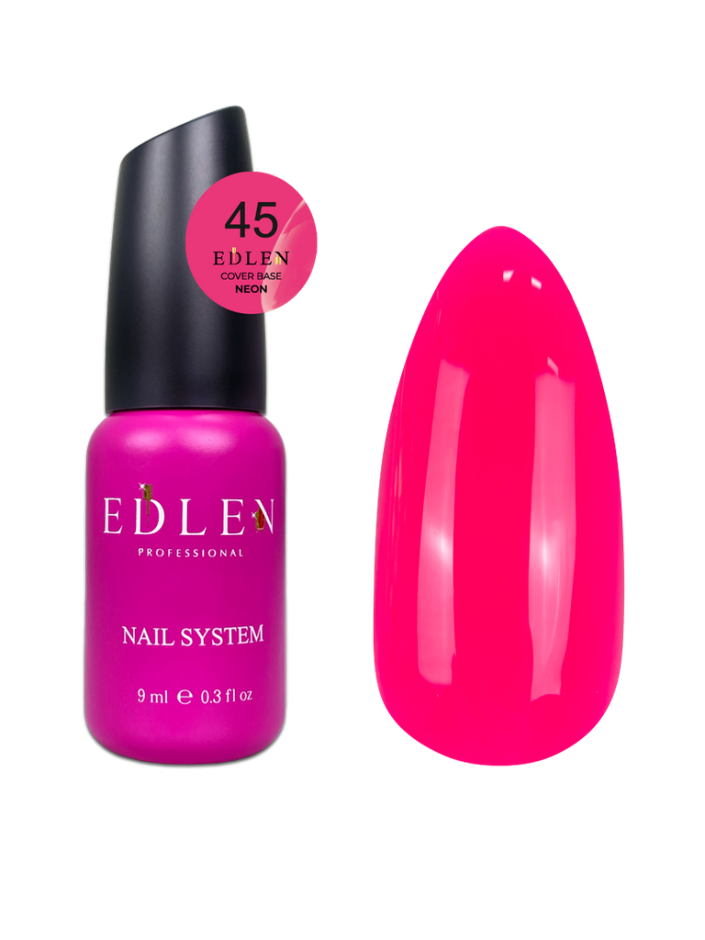 Edlen Cover Base 45 Neon, 17ml — Photo 2
