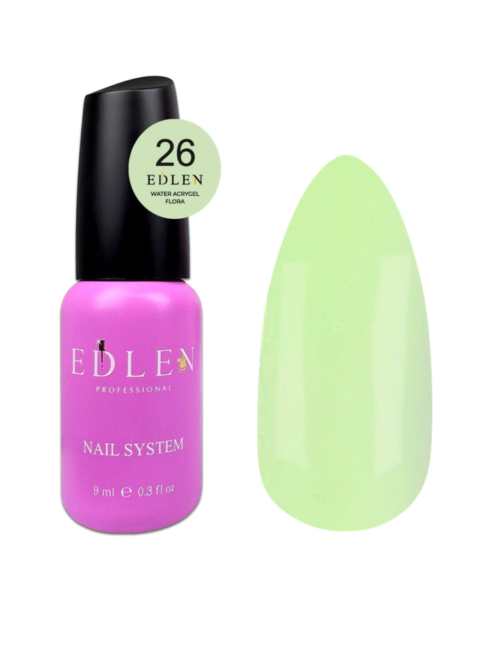 Edlen Water Acrygel 26 Flora, 9ml — Photo 2