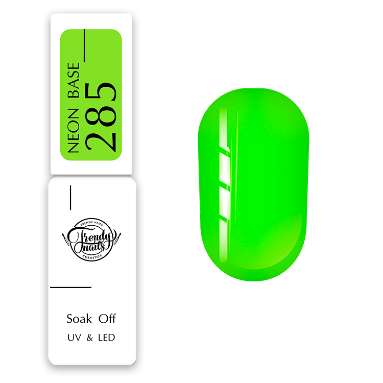 Trendy Nails Neon Base 285, 8ml — Photo 2