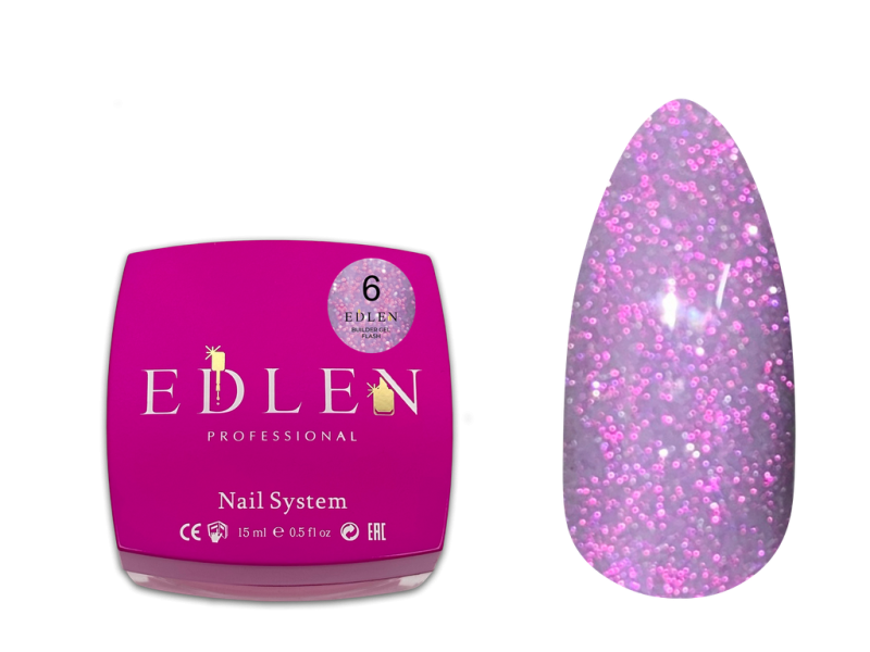 Edlen Builder Gel Flash 06, 15ml — Photo 2