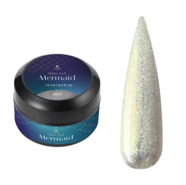 F.O.X Mermaid Gel 01, 15ml — Photo 2