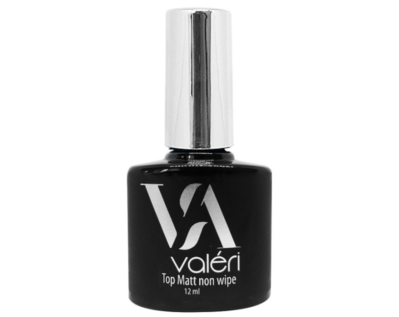 Valeri Top Matte No Wipe, 12ml — Photo 2