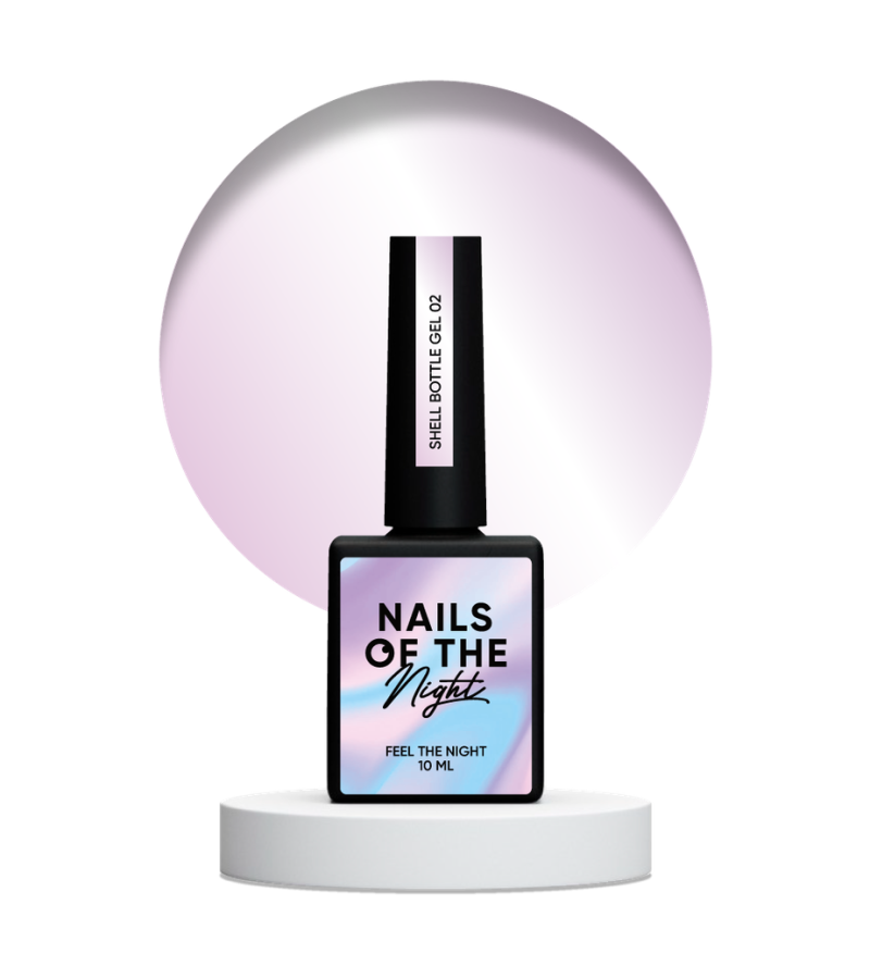 NAILSOFTHENIGHT Shell Bottle gel 02, 10 ml — Photo 6